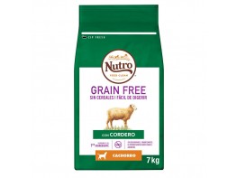 Imagen del producto Nutro grain free junior raza mediana cordero 7 kg