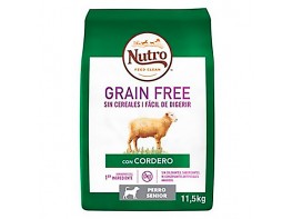 Imagen del producto Nutro grain free senior cordero 11,5 kg