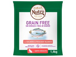 Imagen del producto Nutro grain free gato adulto salmón 1,4 kg