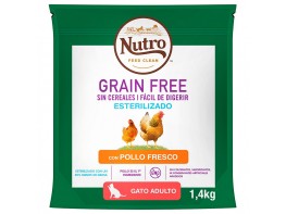 Imagen del producto Nutro grain free gato esterilizado pollo 1,4 kg