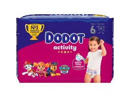 Imagen del producto Dodot Activity pañales bebé Talla 6 (+14 Kg) 36u
