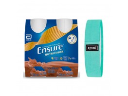 Imagen del producto Ensure Nutrivigor chocolate con cinta elástica 4u x 220ml