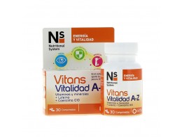 Imagen del producto N+S VITANS VITALIDAD A-Z 30 COMPRIMIDOS