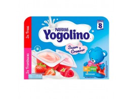Imagen del producto Nestle Yogolino cremoso 3 fresa y 3 frambuesa 6x60g
