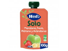 Imagen del producto Hero manzana platano fresa bolsita 100gr