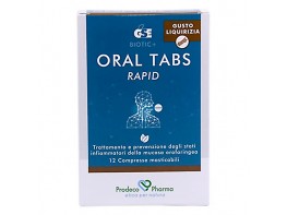 Imagen del producto GSE Oral Tabs Rapid sabor regaliz 12u