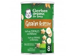 Imagen del producto Nestle gerber organic puff cereales con plátano