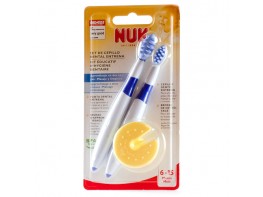 Imagen del producto SET CEPILLO DENTAL NUK ENTRENA 2 UDS.