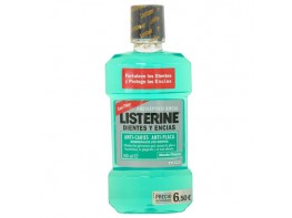 Imagen del producto Listerine dientes y encías menta 500ml