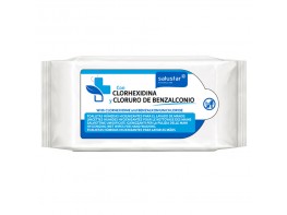 Salustar toallitas higienizantes clorhexidina 72u