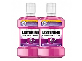 Listerine Cuidado Total Duplo enjuague bucal 1l+1l