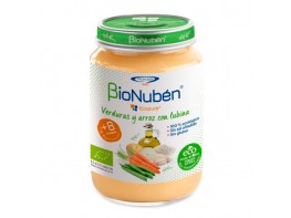 Bionuben ecopuré verdura/arroz/lubina 250g