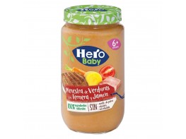 Hero Baby menestra de verduras con ternera y jamón 235g